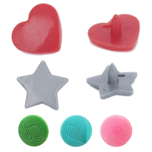 Factory Wholesale Bulk High Quality Polyester White Color Luxury <strong>Button</strong> Snap <strong>Buttons</strong> for Garment Fabric - Product Image 6