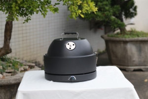Charcoal <b>BBQ</b> <b>Grill</b>, Portable Small Camping <b>Grill</b>, Tabletop Korean Barbecue <b>Grill</b> for Home Party and Outdoor Backyard Cooking - Product Image 1