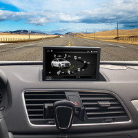 Autoradio Android 8 pouces avec écran tactile, GPS, navigation, Carplay, lecteur multimédia pour tableau de bord, pour Audi Q3 2013-2018