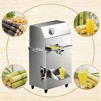 Presse-canne à sucre de table YYHB avec pieds en caoutchouc pour sols de marché humide - 1100W 220V Base antidérapante résout les problèmes de glissement et de vibrations