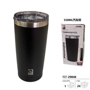 Vaso Térmico de Acero Inoxidable O2Cup de 550 ml, Taza de Viaje Aislada para Uso en el Automóvil - Product Image 3