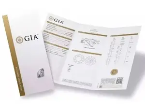 Certificado de fabricación profesional GIA/IGI para certificación de diamante de laboratorio natural real CVD/HTHP