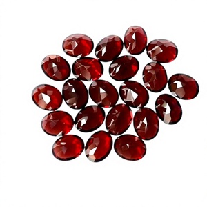 Wholesale Customized Natural Red <b>Garnet</b> Faceted Calibratted Size Gemstone Necklace Gold Plated Beaded Necklace Gift for Wife - Product Image 1