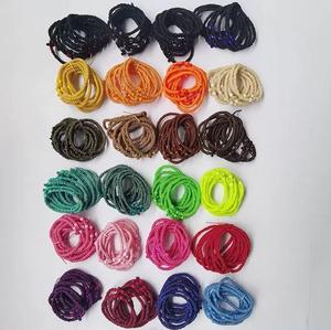 สร้อยข้อมือเชือกถักแบบกรีกหลากสีสัน ทำด้วยมือ สำหรับสวดมนต์แบบออร์โธดอกซ์ พร้อมจี้กางเขน  แบบ Komboskini - Product Image 1