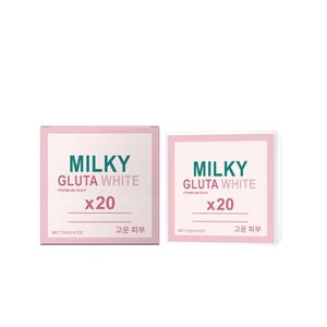 milky glutathione soap MILKY GLUTA WHITE X20 EXTREME WHITENING & SCAR REMOVER SOAP PEKLAT BY  KEISHA WHITE main image 1