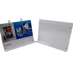 MY High Quality Multifunction Acrylic Photo Frame Idol Picture Gifts Desktop Acrylic Calendar 2024