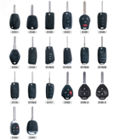 Télécommande universelle pour alarme de voiture à code fixe, à bascule, 433/315/370 MHz, émetteur de télécommande