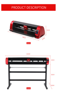 พลอตเตอร์ตัดฟิล์มสีสำหรับหน้าต่างขนาด48นิ้ว60นิ้วพร้อมกล้องสแกนฟิล์มไวนิลอัตโนมัติ - Product Image 2