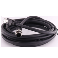 Câble Ethernet M12 8 broches X codé vers RJ45, longueurs 1m/2m/3m/5m/10m/20m