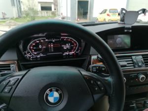 Système LINUX Écran de 12.3 pouces Compteur de vitesse LCD Digital Cluster Tableau de bord de voiture pour <span class=keywords><strong>BMW</strong></span> Série 5 <span class=keywords><strong>E60</strong></span> <span class=keywords><strong>CCC</strong></span> System 2004-2009 - Product Image 5