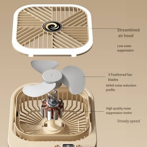 Ventilador de Escritorio USB con Carga USB a Precio Competitivo, Nuevo Ventilador de Escritorio para Estudiantes, Regalo, Cinco Velocidades, Ventilador de Aire de Plástico con Batería - Product Image 3