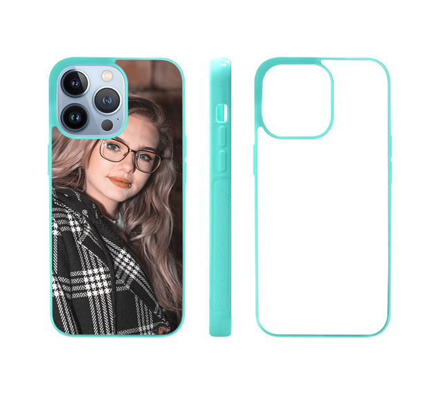 For iPhone 13 Pro Custom Logo Mobile Phone Case 2D Sublimation Blank Mobile Phone Bag & Case