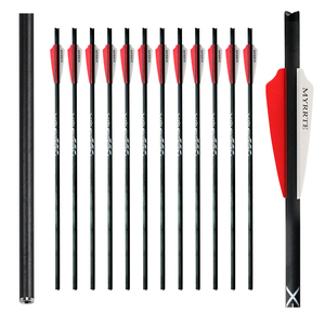 Mũi tên nỏ sợi carbon ID7.62mm dùng cho săn bắn, kích thước 16, 18, 20, 22 inch, phù hợp với nỏ. - Product Image 1