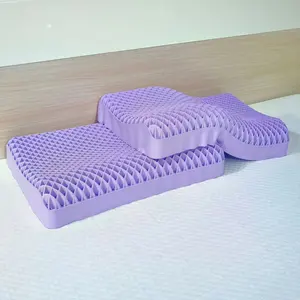 Yıkanabilir yastık yıkanabilir TPE yastık, kaliteli bambu kömür PillowSuper dayanıklı siyah TPE yastık