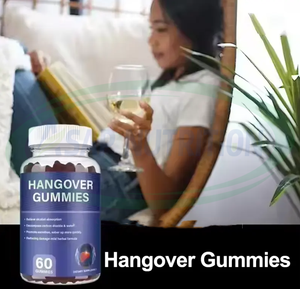 Jiannuo OEM Marque privée Supplément <span class=keywords><strong>anti</strong></span>-gueule de bois Vegan Soulager les pilules d'alcool Vegan Foie Detox <span class=keywords><strong>Anti</strong></span> Hangover Gummies - Product Image 5