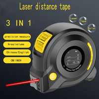 Mètres à ruban promotionnels, télémètres laser 5m, rubans en acier, outils de mesure électriques pour la construction et la quincaillerie