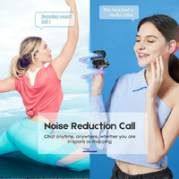 TWS-VV3 Earbud TWS Bluetooth Nirkabel TWS, Earphone Nirkabel Tahan Air Stereo Olahraga dengan Dudukan Power Bank