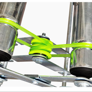 LIANGZO hafif hizmet paslanmaz çelik Powered esnek makaralı konveyör kamyon yükleme ve boşaltma için - Product Image 6