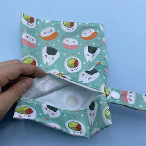 Bedruckte Wiederverwendbare Nasstaschen für Windeln Stilleinlagen 15 X 20 cm Mini Nass-Trocken-Tasche - Product Image 6