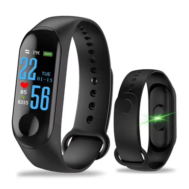 Smart Bracelet M4 Sports Running Fitness Heart Rate and Blood Pressure Universal Smart Bracelet for Men and Women