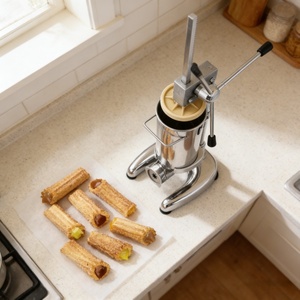 Macchina per Churros Manuale in Acciaio Inox 2L/3L, Controllo Touch ad Alta Precisione, Design Portatile per <span class=keywords><strong>Produzione</strong></span> Alimentare in Ristoranti - Product Image 3