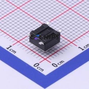 UK-B0228-G5-250 Tactile Switch SMD-4P,6x6mm Switch Single Pole Single Throw Round Button 2.5N Vertical Mount - Product Image 2