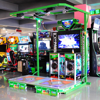 Machine de danse d'arcade à pièces Pump It up Music à vendre-Machine de musique dansante pour le divertissement
