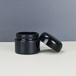 Rỗng 5ml 15ml 30ml 50ml 60ml 100ml 120ml <span class=keywords><strong>150ml</strong></span> 250ml 500ml 1000ml Bảo vệ UV bằng chứng tím đen chai thủy tinh lọ kem - Product Image 3