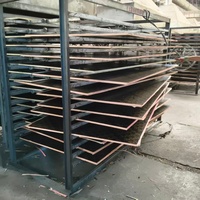 Tablero de Encofrado de Álamo Fenólico Moderno de Primera Clase E1, Ecológico, Antidesgaste, de 12/15/18mm, para Construcción