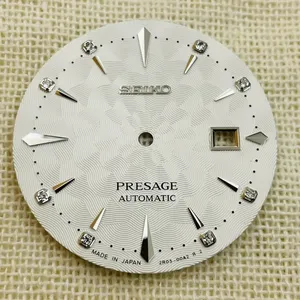 Nouveau Cadran NH35 35mm avec Diamants et Police Cocktail pour Mouvements Métalliques NH35/NH36/4R/7S, Accessoires de Montre et Outils de Réparation - Product Image 5