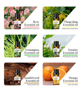 ชุดน้ำมันหอมระเหยบริสุทธิ์ 100% จากดอกไม้ สำหรับเครื่องกระจายกลิ่นในบ้าน - Product Image 3