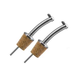 WESTMARK Flaschenausgießer mit Naturkork und Metallkappe 2 unidades - Product Image 1