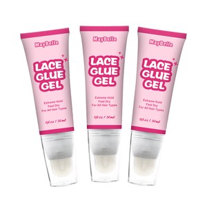Pegamento de encaje resistente al agua sin perfume para pelucas, gel de fijación fuerte, pegamento de encaje transparente de silicona, 30ml - Product Image 1