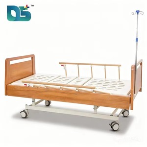 Cama Manual Plegable <span class=keywords><strong>Geriátrica</strong></span> Cómoda para Hospital y Hogar, Equipo de Rehabilitación Económico para Personas Mayores con Discapacidad - Product Image 3
