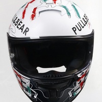 Casque intégral de moto de course en ABS certifié DOT CE, équipement de protection pour moto, approvisionnement spécial transfrontalier