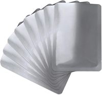 Pochette personnalisée en aluminium imprimée par gravure, anti-odeur, résistante aux UV, occultante, pour échantillons de cosmétiques et lotions