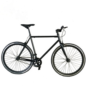 Vélo de route <span class=keywords><strong>fixie</strong></span> pour <span class=keywords><strong>homme</strong></span> adulte 700C CE Track à vitesse unique, acier HI-TEN, fourche en alliage d'aluminium, vélo OEM - Product Image 1