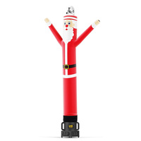 Prix de gros Blow Up Publicité Air Dancer Noël Père Noël agitant Man Dancing Tube