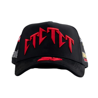 En stock: Gorras de béisbol originales Chrome con forro de satén, de 5 paneles, modelo B CROSS Barbas, con código NFC