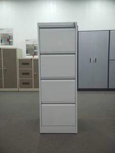 Thiết kế hiện đại nội thất văn phòng thép bền dọc Tủ 4 ngăn kéo bên kim loại Tủ hồ sơ với hệ thống chống Bán Phá Giá - Product Image 2