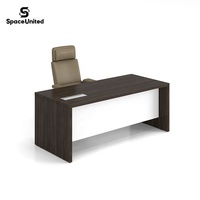 Bureau de direction en panneaux de particules de style moderne et luxueux SpaceUnited Foshan Office Furniture