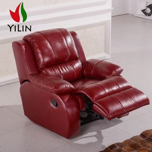 Alibaba moderno estilo Rural francés cuero reclinable sofá seccional conjuntos MARCO DE Metal muebles de sala de estar - Product Image 4