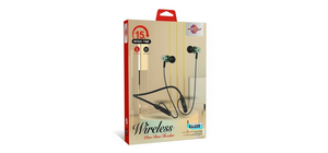WISDOMUP Cuffie Wireless a Collare con Batteria da 500-1000mAh, 10-15 Ore di Autonomia, Auricolari Sportivi - Product Image 1