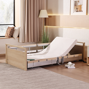 Cama Médica Multifuncional Tecforcare para Cuidado en el Hogar, Cama Eléctrica para Hospital o Residencia de Ancianos con Cabecera de Madera, Cama para Cuidado en el Hogar para Personas Mayores - Product Image 6