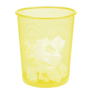 Lưới phòng tắm nhà bếp Thùng rác có thể tròn lưới Thùng rác giỏ giấy Giỏ dây lớn kim loại tái chế bin - Product Image 2