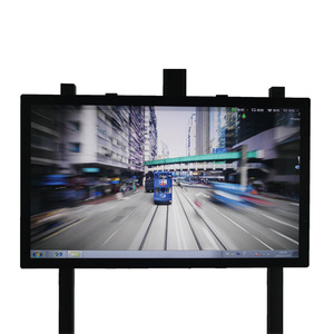 Oem/ODM công nghiệp 49 inch kích thước lớn Màn hình kép Tempered Glass tương tác màn hình cảm ứng Rack mount <span class=keywords><strong>LCD</strong></span> cảm ứng màn hình Màn hình - Product Image 4