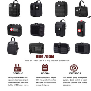 Borsa Tattica a Strappo di Primo Soccorso IFAK per Trauma in Nylon Impermeabile 900D Tan di Alta Qualità 2025 - Product Image 5