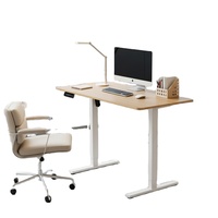 Pieds de table motorisés PRORIALS en fer, ergonomiques, durables, design moderne, réglage en hauteur pour bureau assis-debout, garantie de 2 ans