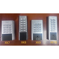 Lecteur RFID Secukey XK8 QR, contrôle d'accès par code QR, lecteur de cartes HID et EM 125KHz OSDP, lecteur à clavier, système de contrôle d'accès métallique