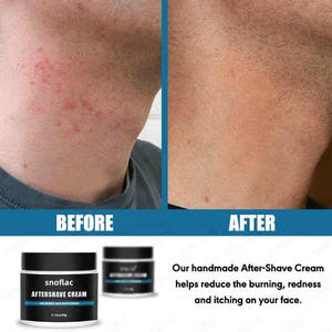 Festival de adquisiciones de marzo OEM crema de piel suavizante Natural hecha a mano después del afeitado crema calma la irritación previene los pelos encarnados - Product Image 6